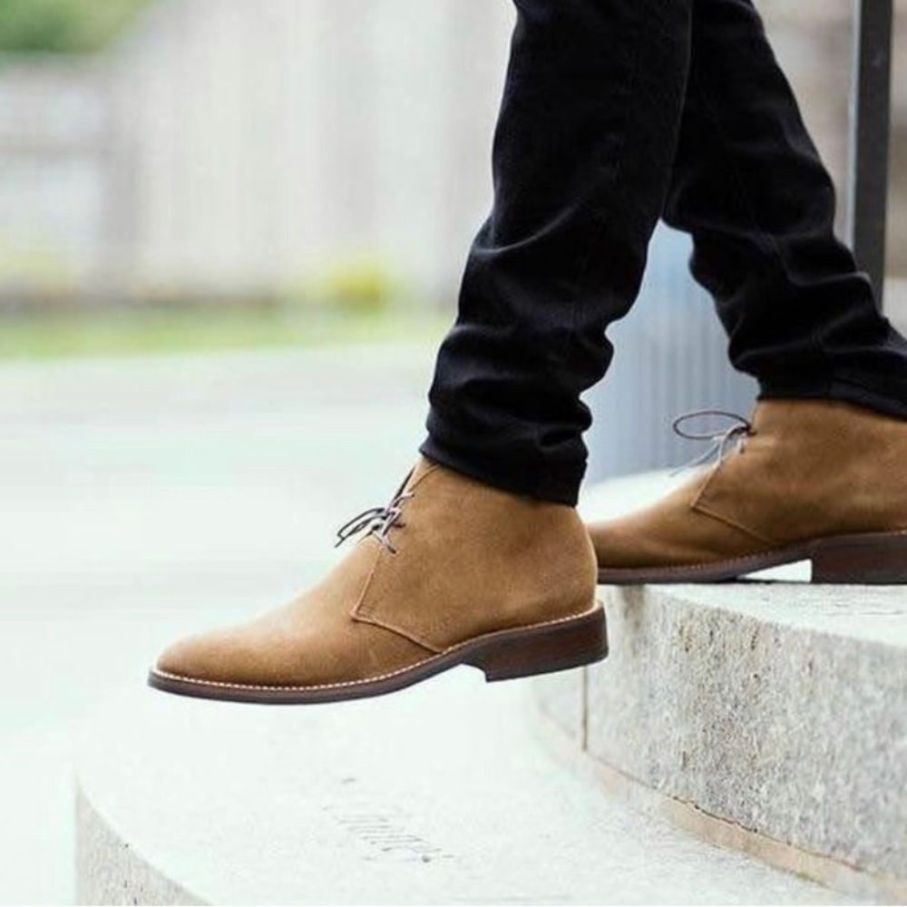 Thursday Boot Company Mens Scout Honey Suede Boots